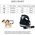 thumbnail image 4 of Harnais Chat,Harnais pour Chat,Laisse Harnais Chat,Harnais Laisse pour Chat,Harnais pour Chat avec Laisse Gilet Réfléchissant,Réglable Harnais Laisse pour Chat Petit,aux Chiots Chat Balade (M), 4 of 5