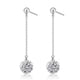 thumbnail image 1 of Long Danglers Earring for Women Sparkling Crystals Drop-Earring Delicate Earring Accessories, 1 of 1