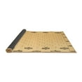 thumbnail image 2 of Ahgly Company Indoor Square Solid Brown Modern Area Rugs, 4' Square, 2 of 4