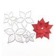 thumbnail image 4 of Troqueles metálicos Kashoer con diseño 3D de rosa, flor y hojas, 4 of 5