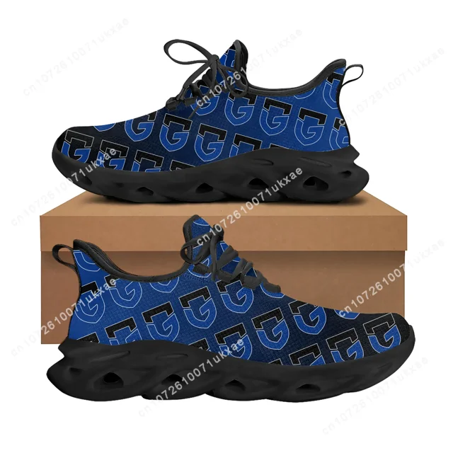 Gamba - Zapatillas de fútbol planas para hombre y mujer, deportivas para correr, de alta calidad, hechas a medida, con cordones de malla