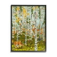 thumbnail image 2 of Stupell Industries Wild Fox Scouting Birch Woodland Modern Abstract Collage,24 x 30, Design by McKenna Ihde, 2 of 5