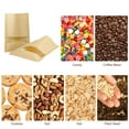 thumbnail image 6 of Uxcell Brown Kraft Pouches, 100pcs 5.5x3.5" Plant Saving Envelope with Window, 6 of 6