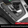 thumbnail image 4 of Plastic Car Cable Management Clips, Self-Adhesive Wire Holder for Navigation, Charger & Data Cables, Universal Auto Interior Organizer Mount, 4 of 8
