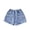 Z22-Blue, variant on LRen Girls Jean Shorts Summer Baggy Denim Shorts with Embroidered Print and Elastic Waistband for Comfortable Casual Wear Cute Summer Y2K Streetwear,6-12 Months