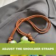 thumbnail image 4 of Blue Crocheted Shoulder Bag With Artistic Design For A Stylish And Practical Daily Accessory Trendsetting Fashion Item For Various Occasions, 4 of 9