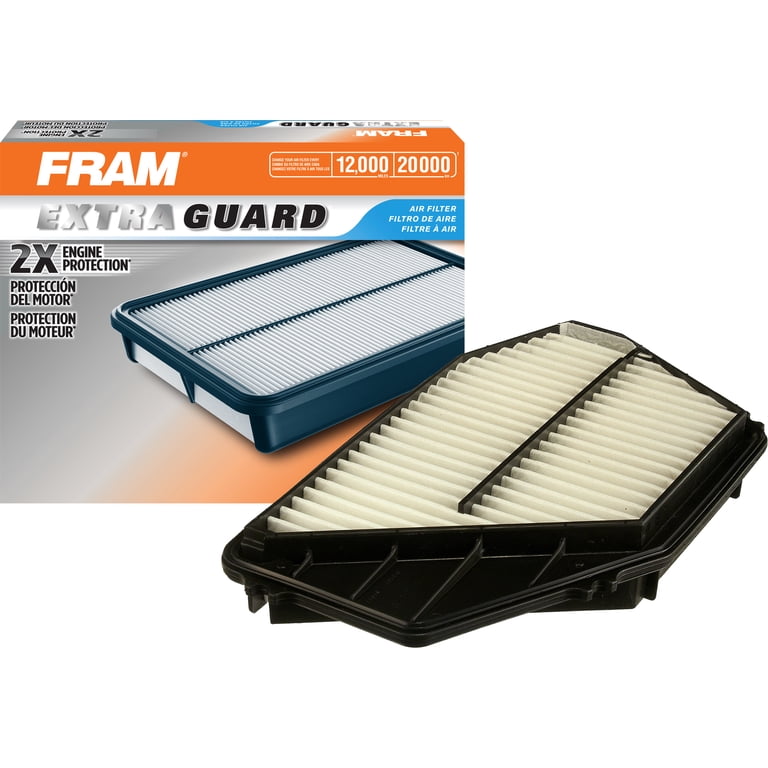 FRAM Extra Guard Air Filter, CA7420 for Select Acura, Honda and