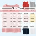 thumbnail image 4 of Ahuyic Summer Toddler Kids' Casual Blouse, Solid Color Loose Sleeveless Top For Girls And Boys,Children's Summer Casual And Comfortable Sleeveless Top Breathable Round Neck Tank Top Bottoms, 4 of 5