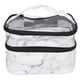 thumbnail image 1 of Bolsa de aseo de doble capa, bolsa de maquillaje de PVC Bolsa de maquillaje de PVC de viaje Bolsa de aseo de viaje Eleve su experiencia, 1 of 5