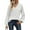 White, variant on SHIBEVER Womens Tops Fall Long Sleeve Shirts Fashion Clothes Casual V Neck Blouses Dressy Ladies Tunics Winter Loose Fit T-shirts Tops Blouses