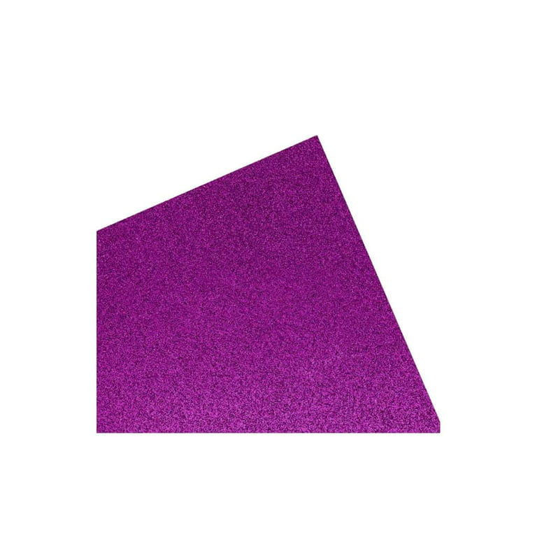 Paper Accents Glitter Cardstock 12x 12 85lb Heather Purple 15pc