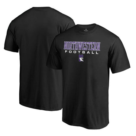 - Northwestern Wildcats Fanatics Branded True Sport Football T-Shirt - Black