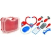 Velocity Toys My 1st Doctor Case Children's Kid's Pretend Play Toy Doctor Nurse Set w/ Tools, Accessories