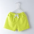 thumbnail image 2 of Coerni Kids Toddler Boys Girls Candy Colored Cotton Shorts Elastic Waist Casual Shorts Spring Summer Comfort Clothes, 2 of 4