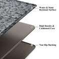thumbnail image 6 of MeyJey Kitchen Rug 20"x30" Silver Gray Anti Fatigue Kitchen Mat Non-Slip Cushioned Waterproof Comfort Standing Floor Mat for Home Floor, 6 of 14
