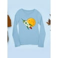 thumbnail image 3 of Moon And Rocket Long Sleeve Toddler -Image by Shutterstock,  3 Toddler, 3 of 4