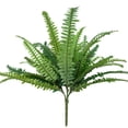 thumbnail image 1 of Plantas Artificiales Fern In / Outdoor Leaf Follaje Bush Decoración para 39 hojas Soledad helecho de imitación verde, 1 of 10