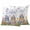 White, variant on Outdoor Waterproof Pillow Covers Easter Gnome Colorful Egg Decorative Throw Pillow Protectors,Pillowcase Cushion Cases for Patio Sofa Garden Couch,16x16in,Pack of 2
