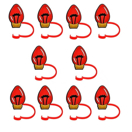 

Hjktuzi Strawchristmas Cartoon Cover Cap Silicone Dust Plug Cute Casual Anime Party Decoration (Aq)