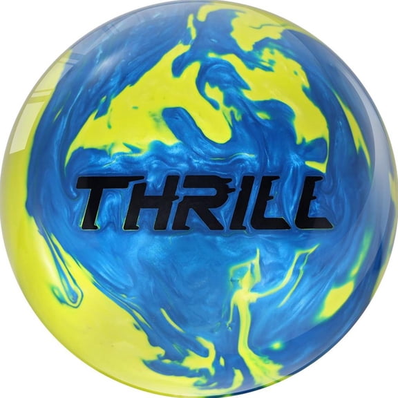 Motiv Max Thrill Pearl Blue Yellow Bowling Ball