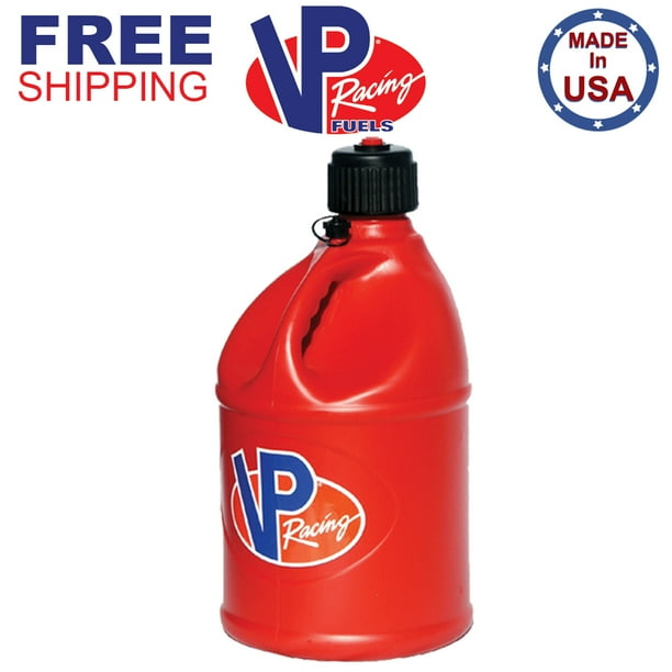 VP Racing Red 5 Gallon Round Fuel Jug Gas Can Walmart