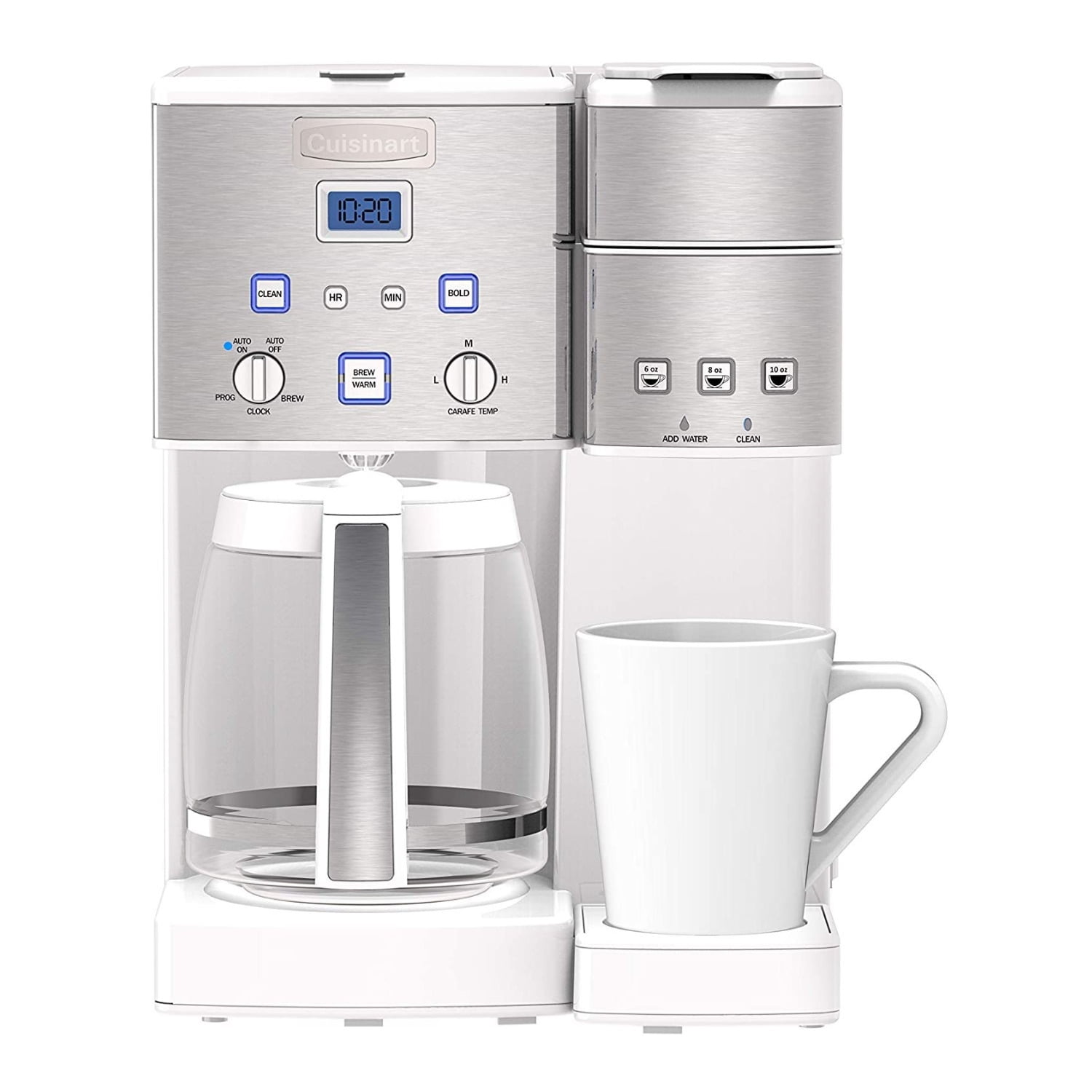 Cuisinart Coffee Center 12Cup Coffeemaker and SingleServe Brewer