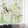 thumbnail image 2 of Pegatinas para ventanas: 1 impresionante patrón de rama de pájaro, pegatinas adhesivas estáticas decorativas para evitar que los pájaros choquen en sus ventanas, 2 of 5