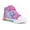 Butterfly, variant on FUNCOO PLUS Toddler Boys Light Up Sneakers Kids High Top Canvas Shoes, Dinosaur, Size 9