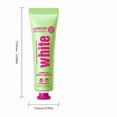 thumbnail image 2 of Teeth Brightening Toothpaste for Daily Use, Gentle Stain Removal Formula for Brighter Smile, Fresh Breath Oral Care Paste, 30g Travel Size Toothpaste for Men Women, Home Office Dental Hygiene, 2 of 5