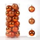 thumbnail image 2 of Xihbxyly Adornos Navideños Irrompibles, Bolas Brillantes Mate de 60 Mm de Diámetro, Paquete de 24, Decoración Navideña para El Hogar, La Oficina, Ideal para Fiestas, Eventos y Celebraciones., 2 of 3