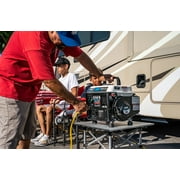 Pulsar PG1202SA 1200 Peak Watt, 900 Running Watt Portable 2-Cycle Gas Powered Generator