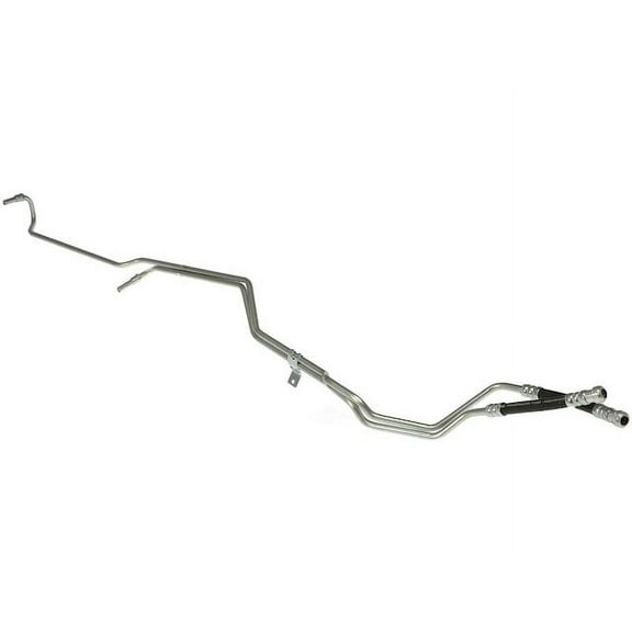 Inlet and Outlet Auto Trans Cooler Hose Assembly - Compatible with 2008 - 2010 Ford F-350 Super Duty Diesel 2009
