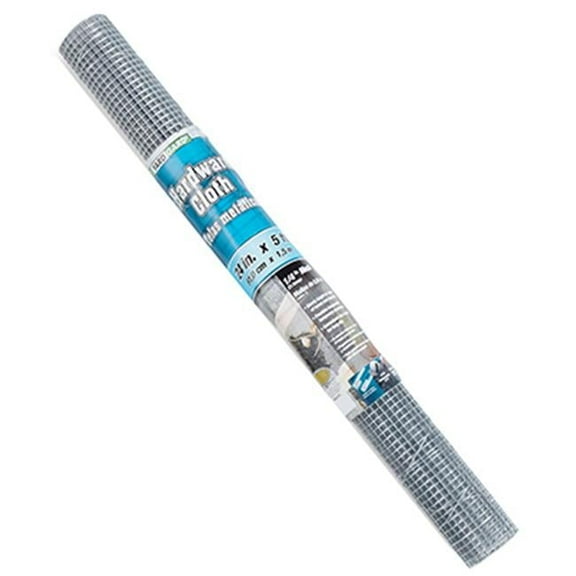 Midwest Air  24 in. x 5 ft. Galvanized Hardware Cloth, 0.25 in. Mesh