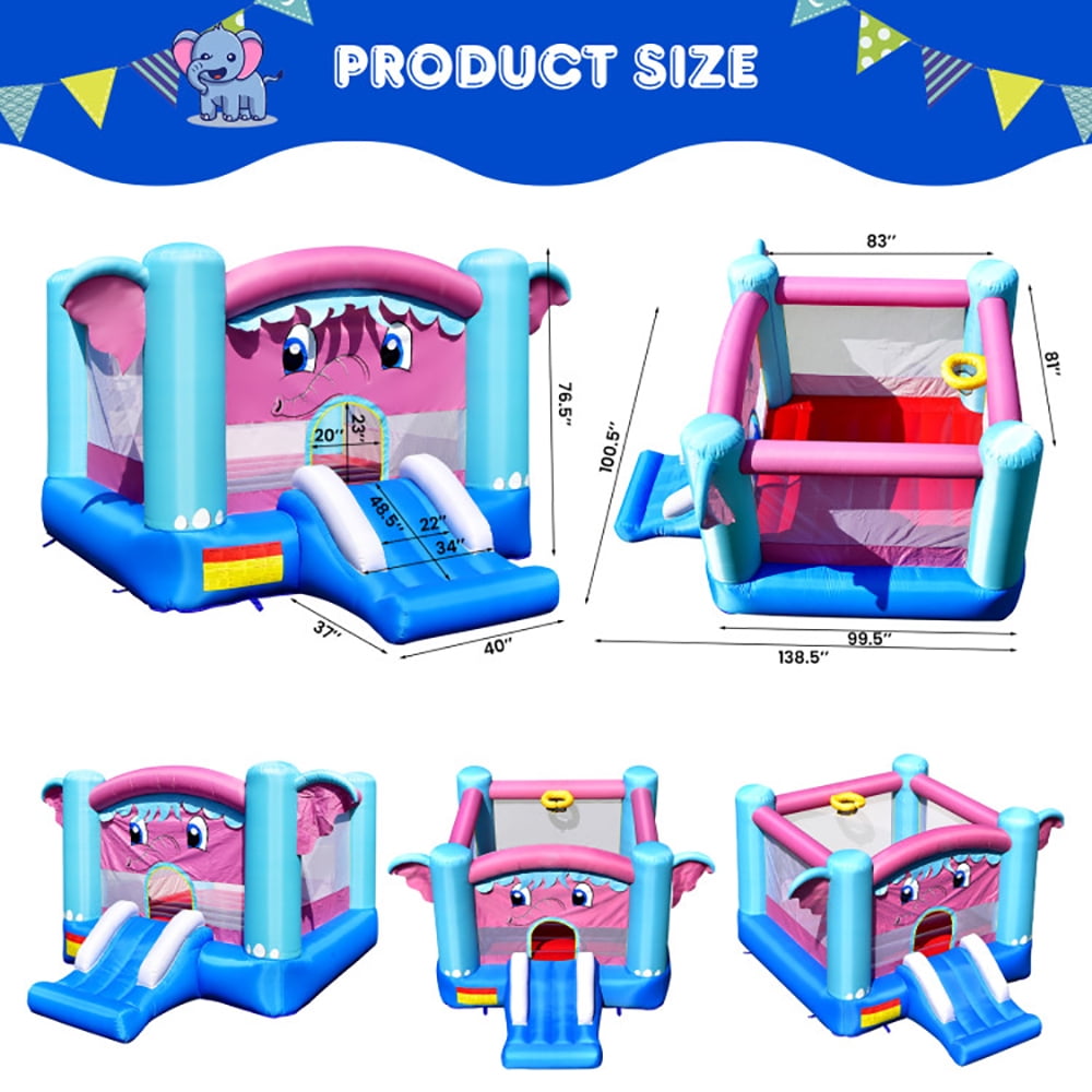 Aimee Lii 3-in-1 Princess Theme Inflatable Castle without Blower, Kids Bounce House, Playhouse for Kids Outdoor Aimee Lii 3-in-1 Princess Theme Inflatable Castle without Blower, Kids Bounce House, Playhouse for Kids Outdoor