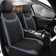 thumbnail image 2 of Funda para Asiento de Auto CAROMOP Malla Transpirable 3D para 2 Asientos Frontales, 2 of 7