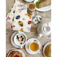 thumbnail image 4 of Cute Butterfly Dragonfly Kitchen Dish Towels for Drying Dishes Set of 3, Farmhouse Botanical Floral Beige Waffle Weave Microfiber Hand Tea Bathroom Towels Quick Dry & Absorbent Towel 15.7x23.6, 4 of 7