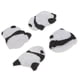 thumbnail image 1 of Clothes Patches Panda Style Iron On Patches For Backpacks And Jeans Decorative 4Pcs, 1 of 2