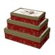thumbnail image 1 of Eurowrap - Cajas para Camisas Diseño Ciervo Navidad - Pack de 3 (Rojo, Dorado), 1 of 2