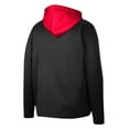 thumbnail image 3 of Men's Colosseum Black Utah Utes Luge 3.0 Quarter-Zip Hoodie, 3 of 3