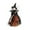 10.24 Inch #D1, variant on Halloween Witch Tree Topper Decoration, 10.24 Inch Witch Halloween Hanging Decorations for Halloween Desktop, Treetop, Fireplace, Home