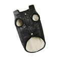 thumbnail image 2 of Pet Vest Dog Jacket Warm Dog Clothes Easy to Take On and Off Thicken Lightweight Black, 2 of 8