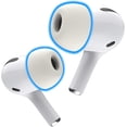 thumbnail image 1 of Foam Masters Memory Foam Ear Tips for AirPods Pro | Comfortable | Secure | Better Noise Cancellation | Version 3.0 Replacement Buds (Large - 3 Pairs, White), 1 of 5
