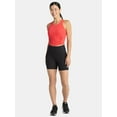 thumbnail image 3 of Avia Women's and Women's Plus Ribbed SoftSculpt Bike Shorts, Sizes XS-4X, 3 of 7