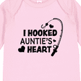 thumbnail image 4 of Inktastic I Hooked Auntie's Heart with Fishing Rod Boys or Girls Long Sleeve Baby Bodysuit, 4 of 5