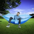 thumbnail image 4 of Fiudx Hamaca Doble de Tela de Paracaídas, Equipo de Camping Antimosquitos, Tela Ligera y Transpirable, Esencial para Aventuras Al Aire Libre, Ideal para Mochileros y Entusiastas de Los Viajes, con Mú, 4 of 6