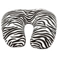thumbnail image 2 of Two In One Microbead Neck Travel Pillow - Therapeutic Microbeads - Travel Pillow, Black, 2 of 5