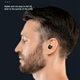 thumbnail image 7 of VALSEEL Headphones Wireless Bluetooth, Wireless Bluetooth Earbuds LED Power Display Monaural Hanging Ear Type Bluetooth 5.2 Business Make and Receive A Phone Call IPX5 Suitable for Sports Running, 7 of 7