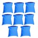 thumbnail image 1 of 8 Pcs Zippered Silver Storage Bags Anti Tarnish Bags Silver Pouches Silver Keeper Jewelry Storage Protector Bags, 1 of 4