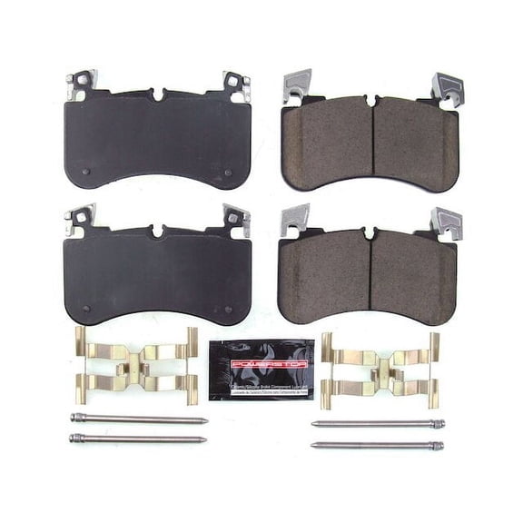 Front Brake Pad Set - Compatible with 2018 - 2022 Land Rover Range Rover - Power Stop
