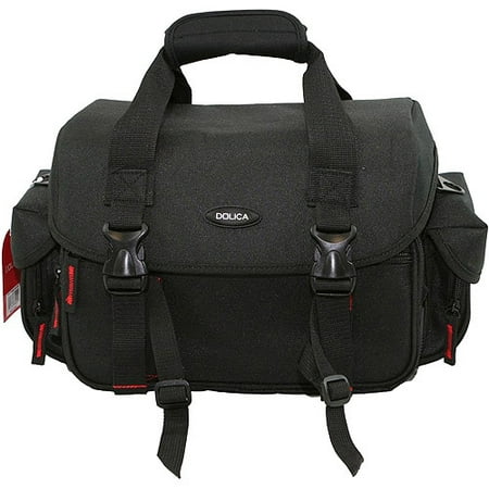 DOLICA GS-300 - Case for camcorder - nylon - black/orange